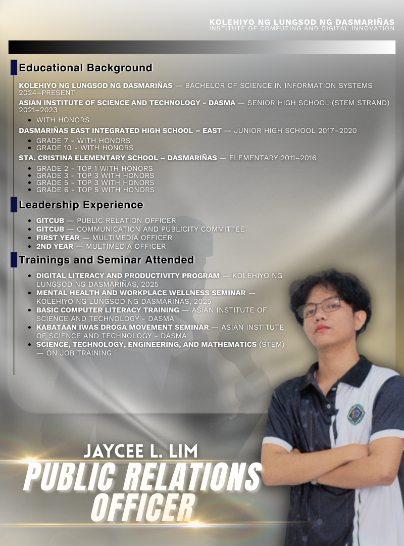 Academic Profile Template Design